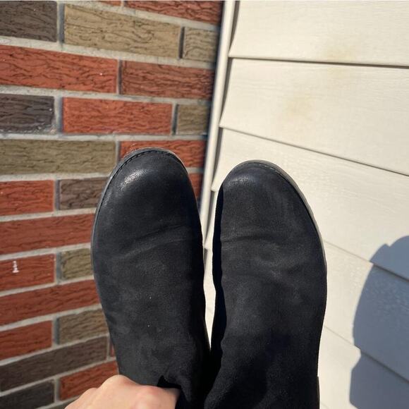 Stuart Weitzman Black 5050 Suede Over the Knee Boots 38 - Picture 4 of 8